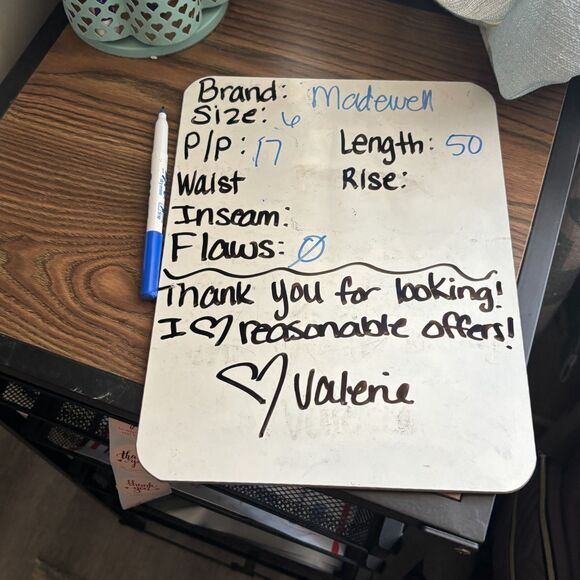 Madewell Tall Ruched Wide-Leg Jumpsuit in Prairie Posies Size 6 - Picture 10 of 10